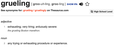 grueling definition.png